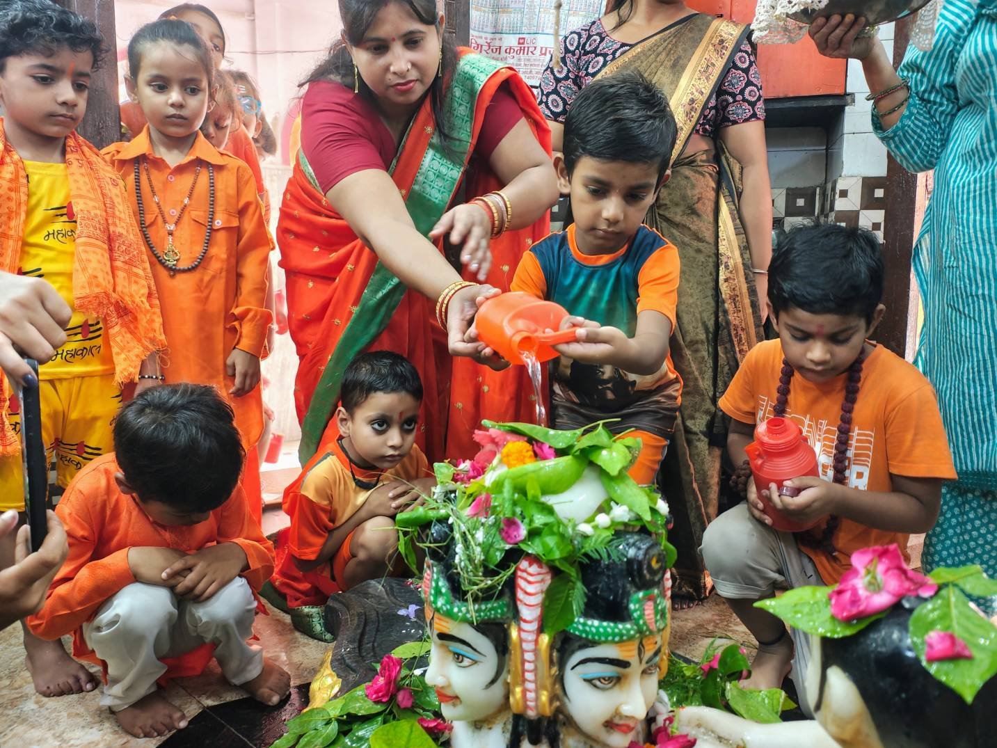 Little Champs on the Kanwar Yatra